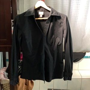 Black dressy shirt